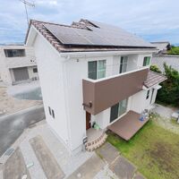 画像11001：浜松市中央区下石田町で外壁塗装（シリコン）・屋根カバー工法（IGスーパーガルテクト）で施工！