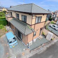 画像11019：浜松市中央区下石田町で外壁塗装（シリコン）・屋根カバー工法（IGスーパーガルテクト）で施工！