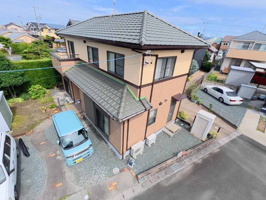 画像11019：浜松市中央区下石田町で外壁塗装（シリコン）・屋根カバー工法（IGスーパーガルテクト）で施工！