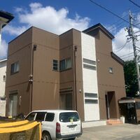 画像11033：浜松市中央区下石田町で外壁塗装（シリコン）・屋根カバー工法（IGスーパーガルテクト）で施工！