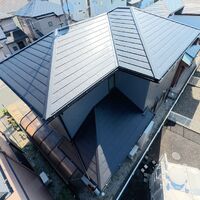 画像11113：浜松市中央区下石田町で外壁塗装（シリコン）・屋根カバー工法（IGスーパーガルテクト）で施工！