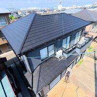 画像11115：浜松市中央区下石田町で外壁塗装（シリコン）・屋根カバー工法（IGスーパーガルテクト）で施工！
