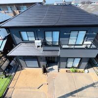 画像11118：浜松市中央区下石田町で外壁塗装（シリコン）・屋根カバー工法（IGスーパーガルテクト）で施工！