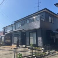 画像11120：浜松市中央区下石田町で外壁塗装（シリコン）・屋根カバー工法（IGスーパーガルテクト）で施工！