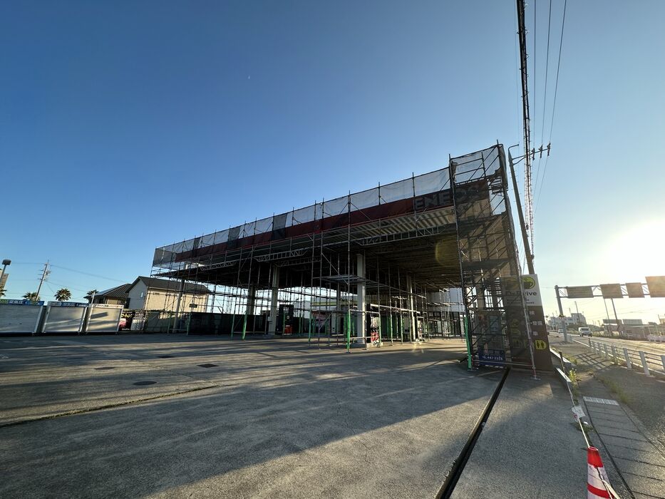 画像1608：浜松市中央区下石田町で外壁塗装（シリコン）・屋根カバー工法（IGスーパーガルテクト）で施工！