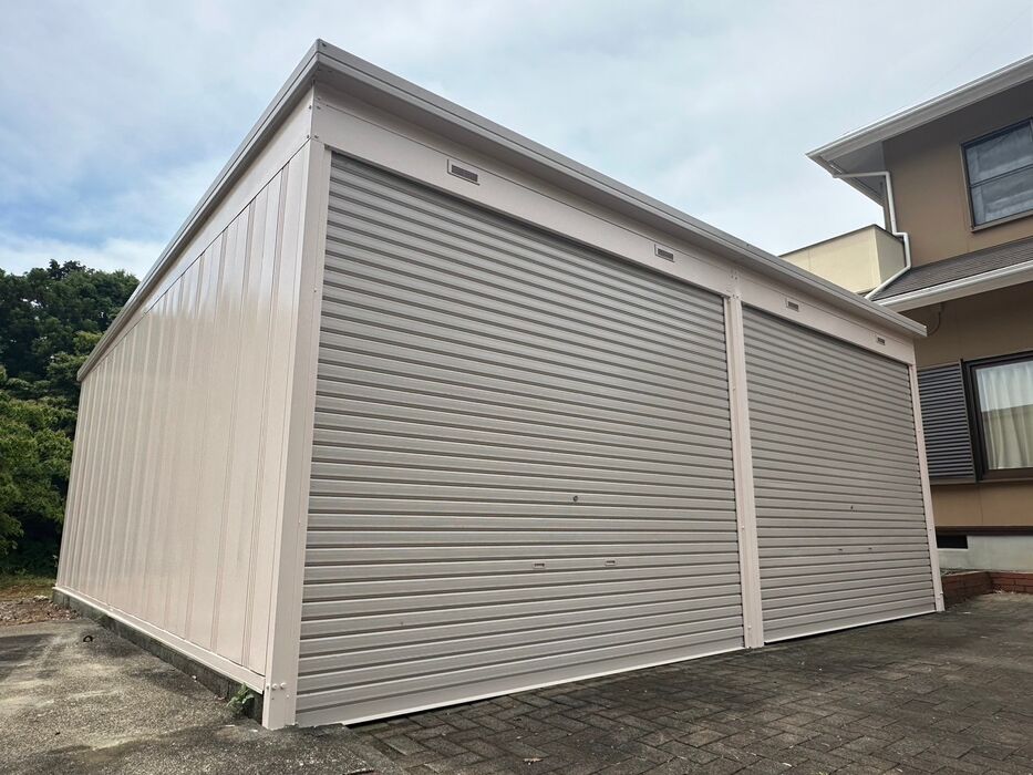 画像3175：浜松市中央区下石田町で外壁塗装（シリコン）・屋根カバー工法（IGスーパーガルテクト）で施工！
