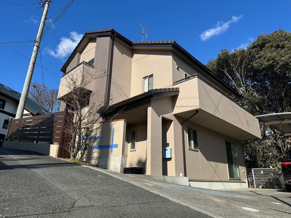 画像4268：浜松市中央区下石田町で外壁塗装（シリコン）・屋根カバー工法（IGスーパーガルテクト）で施工！