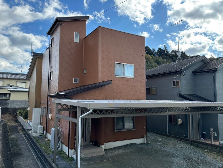 画像5203：浜松市中央区下石田町で外壁塗装（シリコン）・屋根カバー工法（IGスーパーガルテクト）で施工！