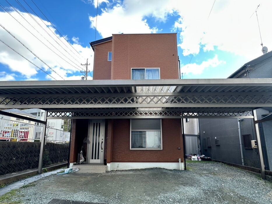 画像5204：浜松市中央区下石田町で外壁塗装（シリコン）・屋根カバー工法（IGスーパーガルテクト）で施工！