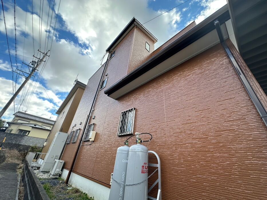画像5208：浜松市中央区下石田町で外壁塗装（シリコン）・屋根カバー工法（IGスーパーガルテクト）で施工！