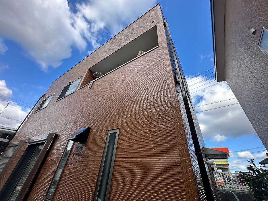 画像5209：浜松市中央区下石田町で外壁塗装（シリコン）・屋根カバー工法（IGスーパーガルテクト）で施工！