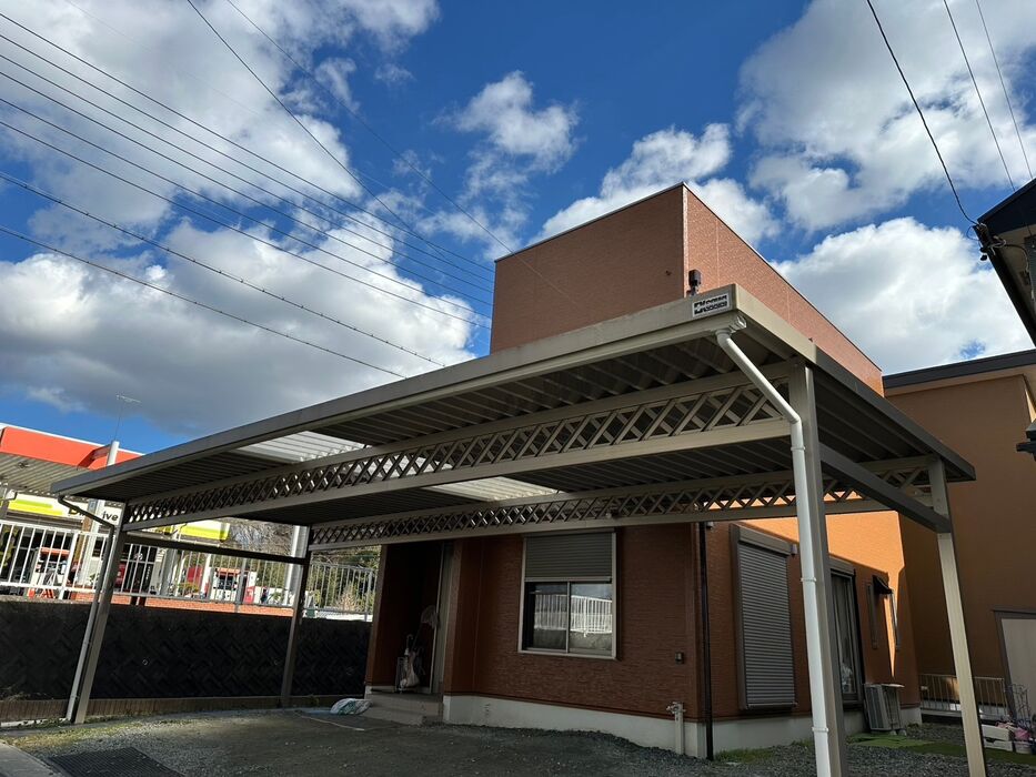 画像5212：浜松市中央区下石田町で外壁塗装（シリコン）・屋根カバー工法（IGスーパーガルテクト）で施工！
