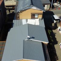 画像5799：浜松市中央区下石田町で外壁塗装（シリコン）・屋根カバー工法（IGスーパーガルテクト）で施工！