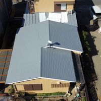 画像5800：浜松市中央区下石田町で外壁塗装（シリコン）・屋根カバー工法（IGスーパーガルテクト）で施工！
