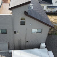 画像5808：浜松市中央区下石田町で外壁塗装（シリコン）・屋根カバー工法（IGスーパーガルテクト）で施工！