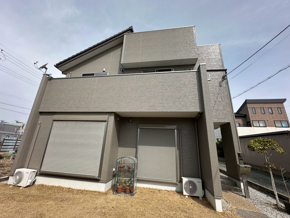 画像5810：浜松市中央区下石田町で外壁塗装（シリコン）・屋根カバー工法（IGスーパーガルテクト）で施工！