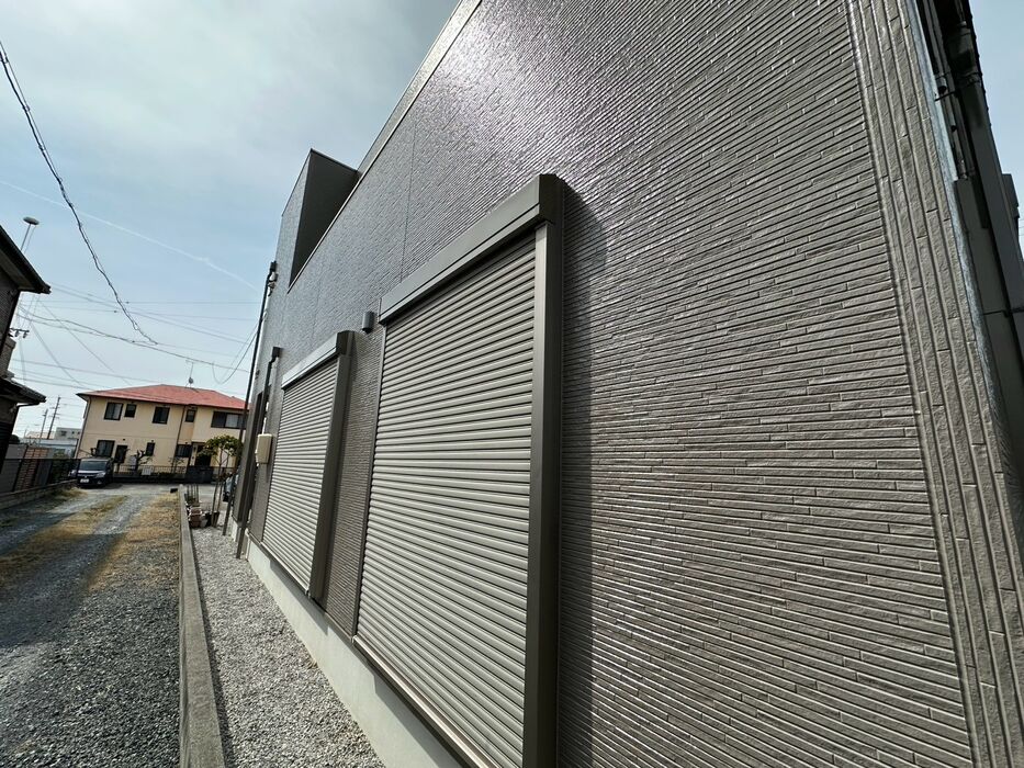 画像5814：浜松市中央区下石田町で外壁塗装（シリコン）・屋根カバー工法（IGスーパーガルテクト）で施工！