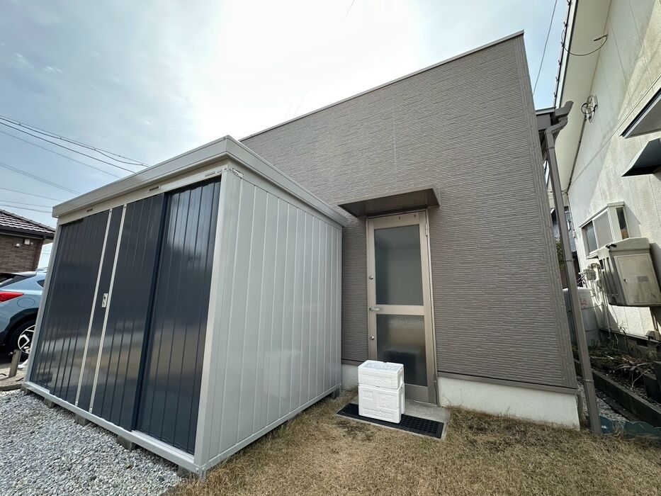 画像5824：浜松市中央区下石田町で外壁塗装（シリコン）・屋根カバー工法（IGスーパーガルテクト）で施工！