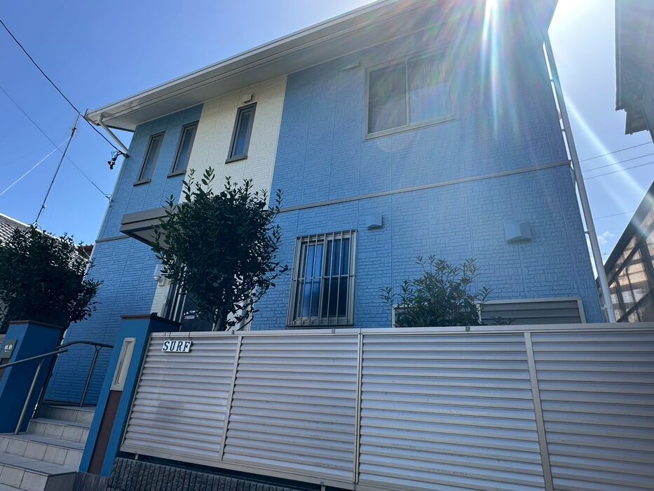 画像6132：浜松市中央区下石田町で外壁塗装（シリコン）・屋根カバー工法（IGスーパーガルテクト）で施工！