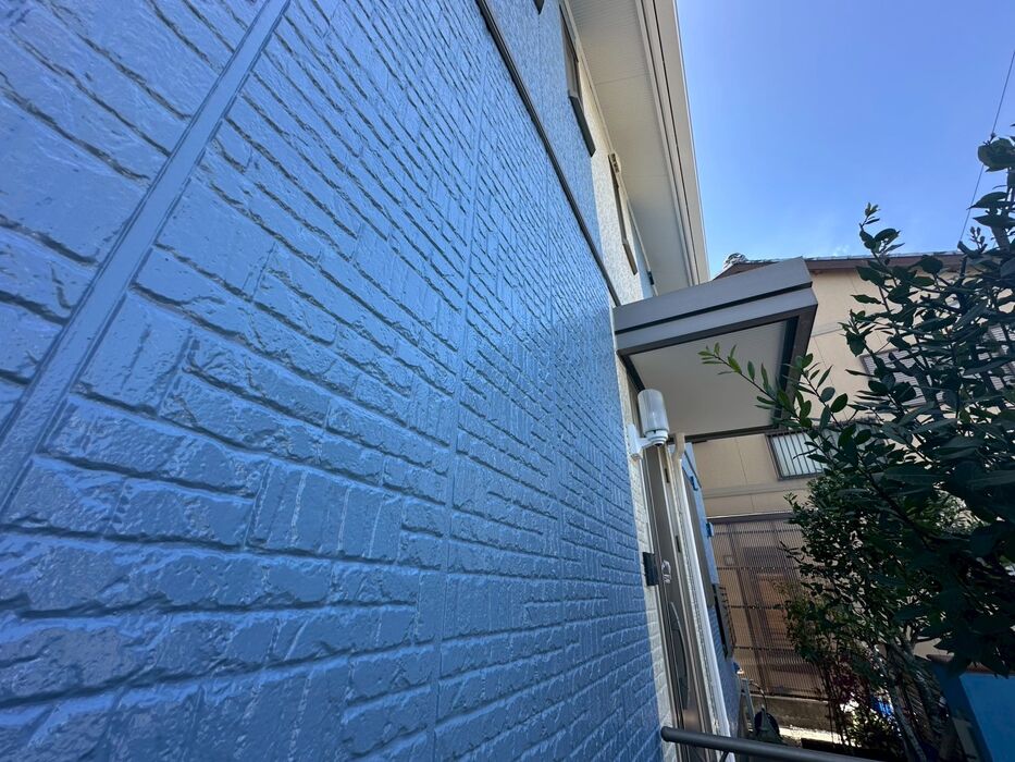 画像6134：浜松市中央区下石田町で外壁塗装（シリコン）・屋根カバー工法（IGスーパーガルテクト）で施工！