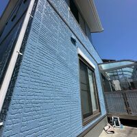 画像6136：浜松市中央区下石田町で外壁塗装（シリコン）・屋根カバー工法（IGスーパーガルテクト）で施工！