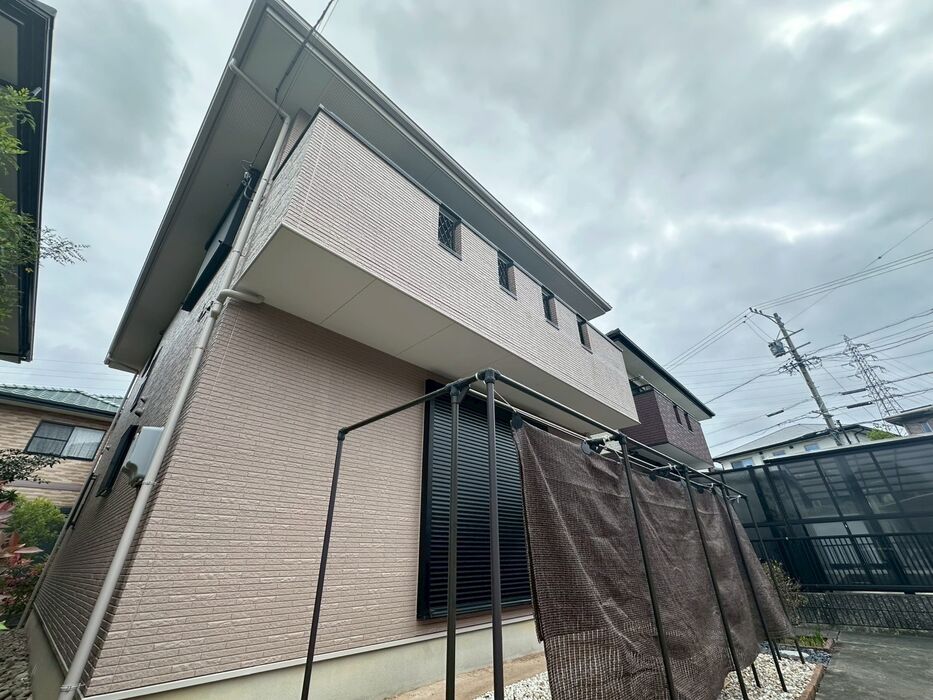 画像6147：浜松市中央区下石田町で外壁塗装（シリコン）・屋根カバー工法（IGスーパーガルテクト）で施工！