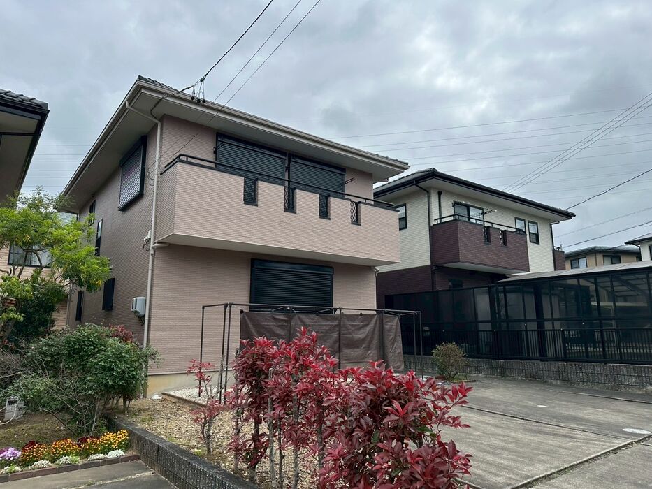 画像6157：浜松市中央区下石田町で外壁塗装（シリコン）・屋根カバー工法（IGスーパーガルテクト）で施工！