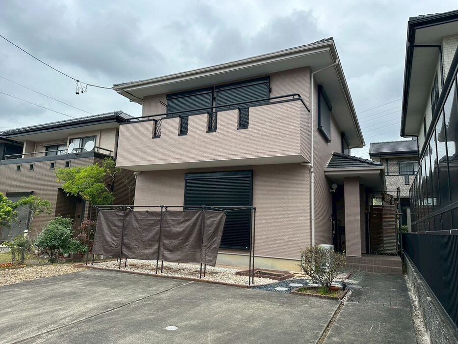 画像6158：浜松市中央区下石田町で外壁塗装（シリコン）・屋根カバー工法（IGスーパーガルテクト）で施工！
