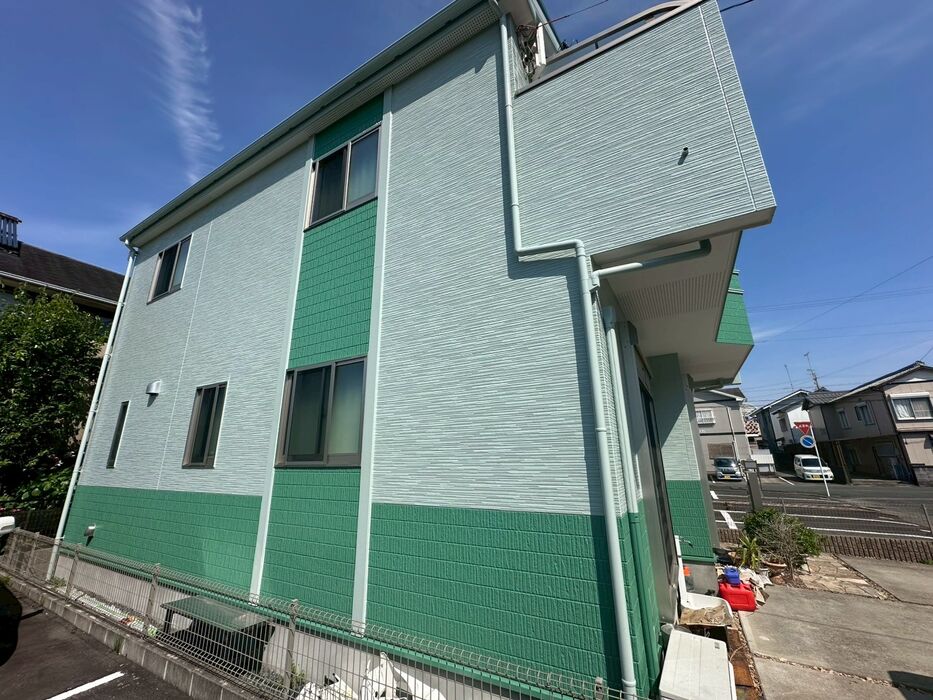 画像6525：浜松市中央区下石田町で外壁塗装（シリコン）・屋根カバー工法（IGスーパーガルテクト）で施工！
