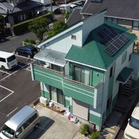 画像6528：浜松市中央区下石田町で外壁塗装（シリコン）・屋根カバー工法（IGスーパーガルテクト）で施工！