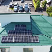 画像6531：浜松市中央区下石田町で外壁塗装（シリコン）・屋根カバー工法（IGスーパーガルテクト）で施工！