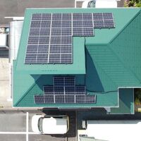画像6533：浜松市中央区下石田町で外壁塗装（シリコン）・屋根カバー工法（IGスーパーガルテクト）で施工！