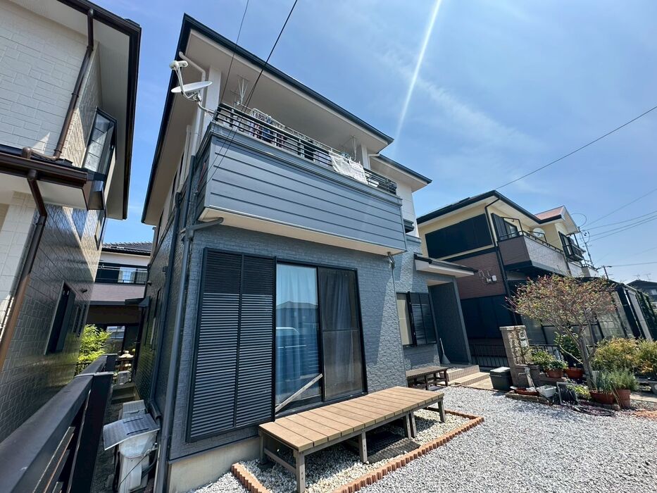 画像6570：浜松市中央区下石田町で外壁塗装（シリコン）・屋根カバー工法（IGスーパーガルテクト）で施工！