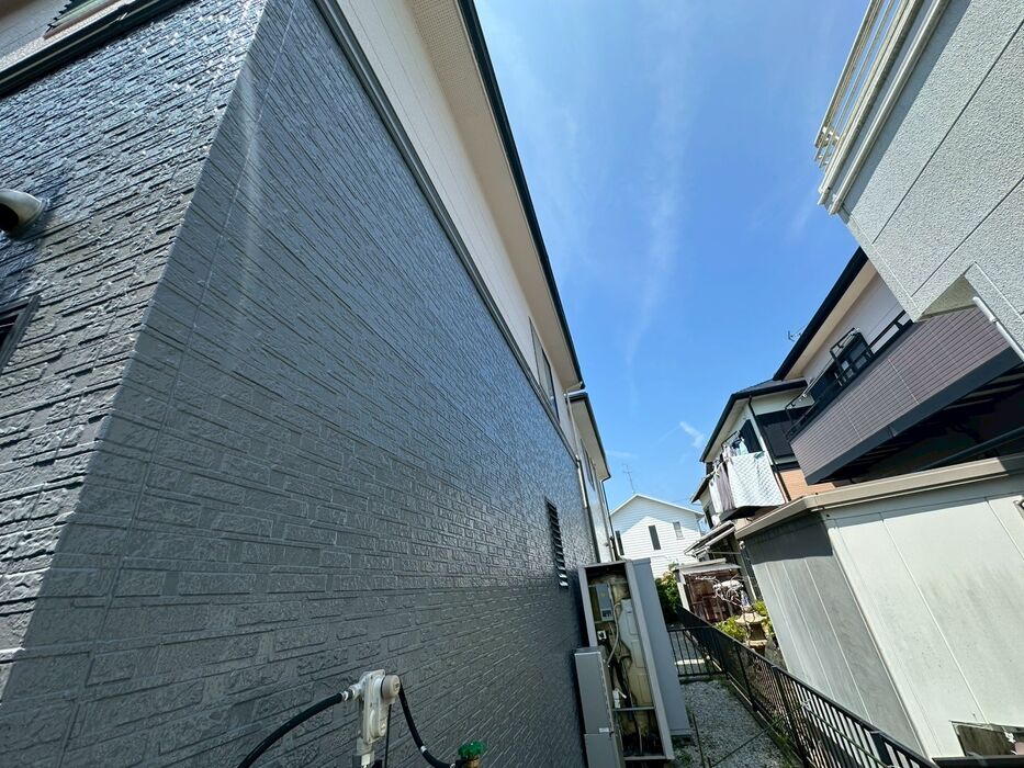 画像6571：浜松市中央区下石田町で外壁塗装（シリコン）・屋根カバー工法（IGスーパーガルテクト）で施工！