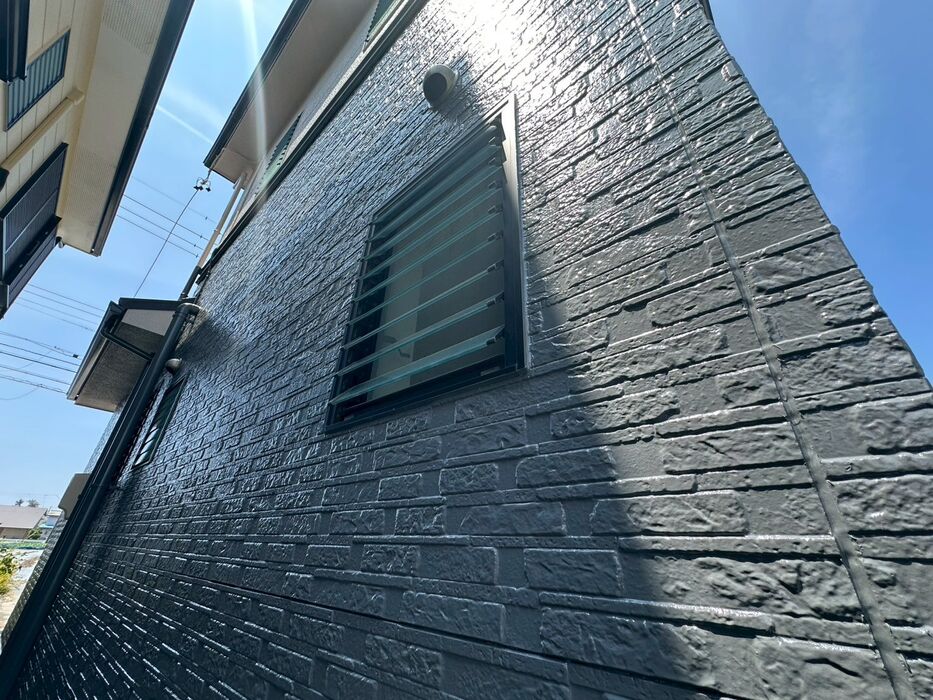 画像6572：浜松市中央区下石田町で外壁塗装（シリコン）・屋根カバー工法（IGスーパーガルテクト）で施工！