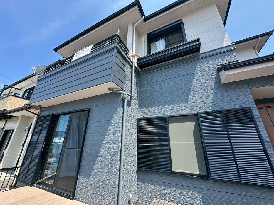 画像6576：浜松市中央区下石田町で外壁塗装（シリコン）・屋根カバー工法（IGスーパーガルテクト）で施工！