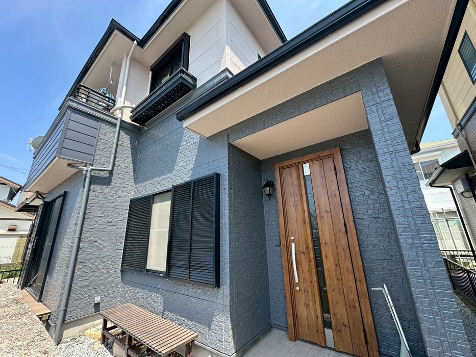 画像6577：浜松市中央区下石田町で外壁塗装（シリコン）・屋根カバー工法（IGスーパーガルテクト）で施工！