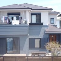 画像6578：浜松市中央区下石田町で外壁塗装（シリコン）・屋根カバー工法（IGスーパーガルテクト）で施工！