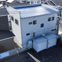 画像8425：浜松市中央区下石田町で外壁塗装（シリコン）・屋根カバー工法（IGスーパーガルテクト）で施工！