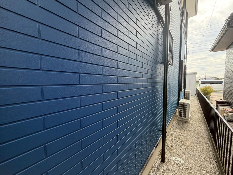 画像8487：浜松市中央区下石田町で外壁塗装（シリコン）・屋根カバー工法（IGスーパーガルテクト）で施工！