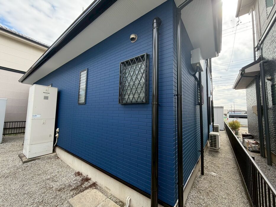 画像8488：浜松市中央区下石田町で外壁塗装（シリコン）・屋根カバー工法（IGスーパーガルテクト）で施工！