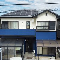 画像8495：浜松市中央区下石田町で外壁塗装（シリコン）・屋根カバー工法（IGスーパーガルテクト）で施工！