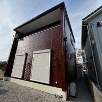 画像9068：浜松市中央区下石田町で外壁塗装（シリコン）・屋根カバー工法（IGスーパーガルテクト）で施工！