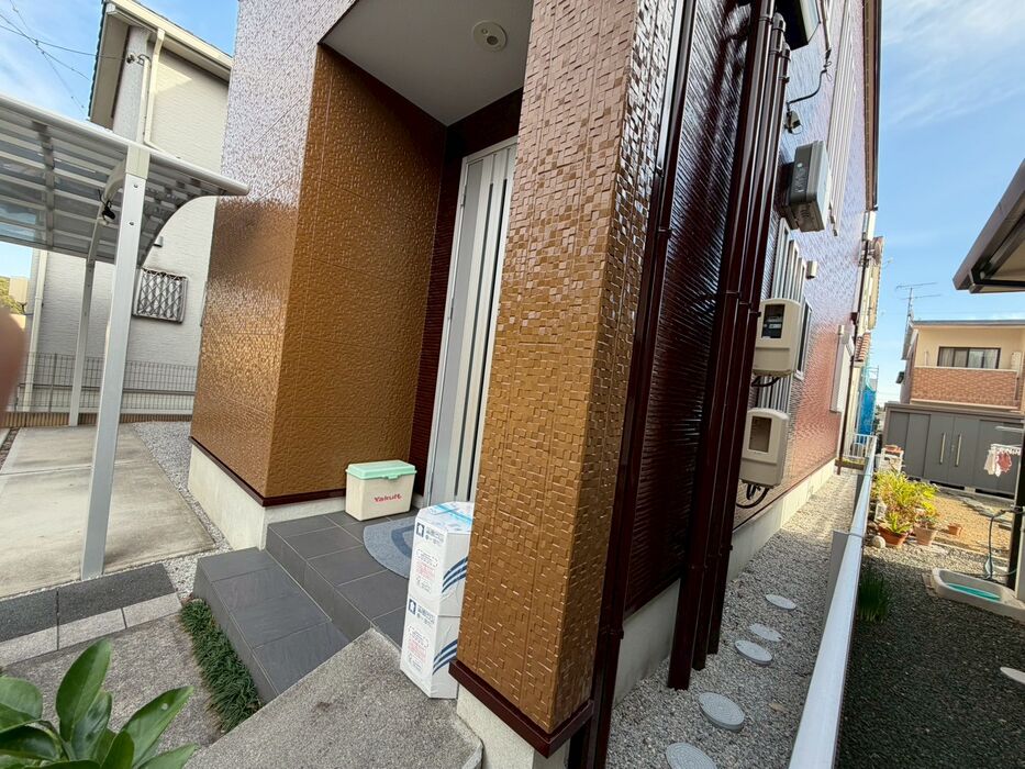 画像9071：浜松市中央区下石田町で外壁塗装（シリコン）・屋根カバー工法（IGスーパーガルテクト）で施工！