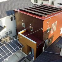 画像9076：浜松市中央区下石田町で外壁塗装（シリコン）・屋根カバー工法（IGスーパーガルテクト）で施工！