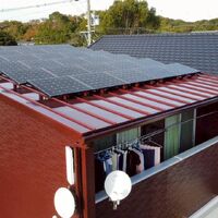画像9080：浜松市中央区下石田町で外壁塗装（シリコン）・屋根カバー工法（IGスーパーガルテクト）で施工！