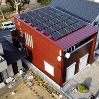 画像9082：浜松市中央区下石田町で外壁塗装（シリコン）・屋根カバー工法（IGスーパーガルテクト）で施工！