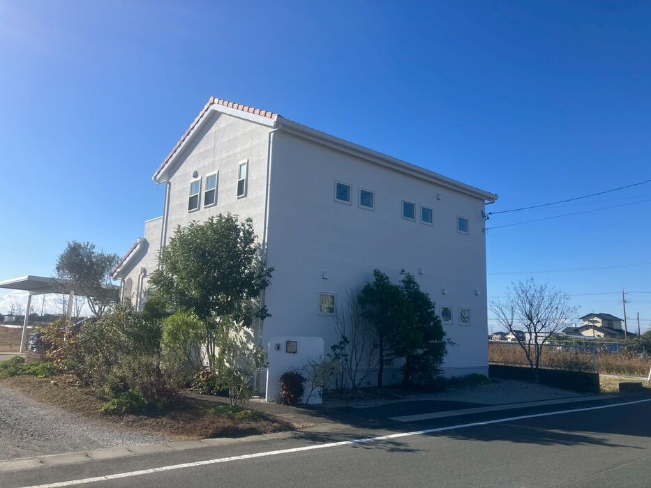 画像9682：浜松市中央区下石田町で外壁塗装（シリコン）・屋根カバー工法（IGスーパーガルテクト）で施工！