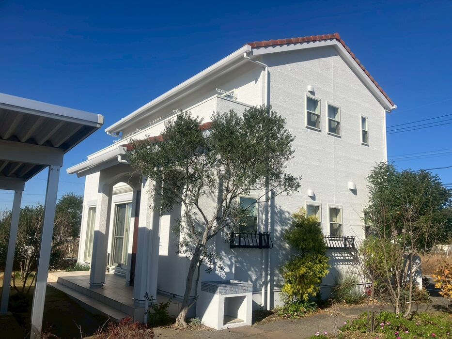 画像9685：浜松市中央区下石田町で外壁塗装（シリコン）・屋根カバー工法（IGスーパーガルテクト）で施工！
