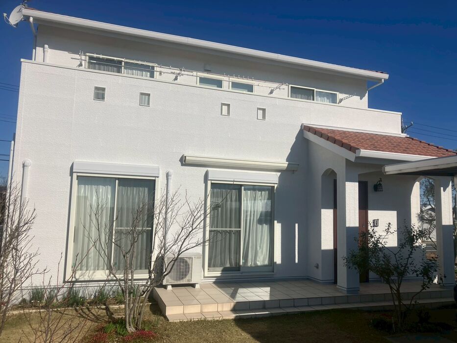 画像9686：浜松市中央区下石田町で外壁塗装（シリコン）・屋根カバー工法（IGスーパーガルテクト）で施工！